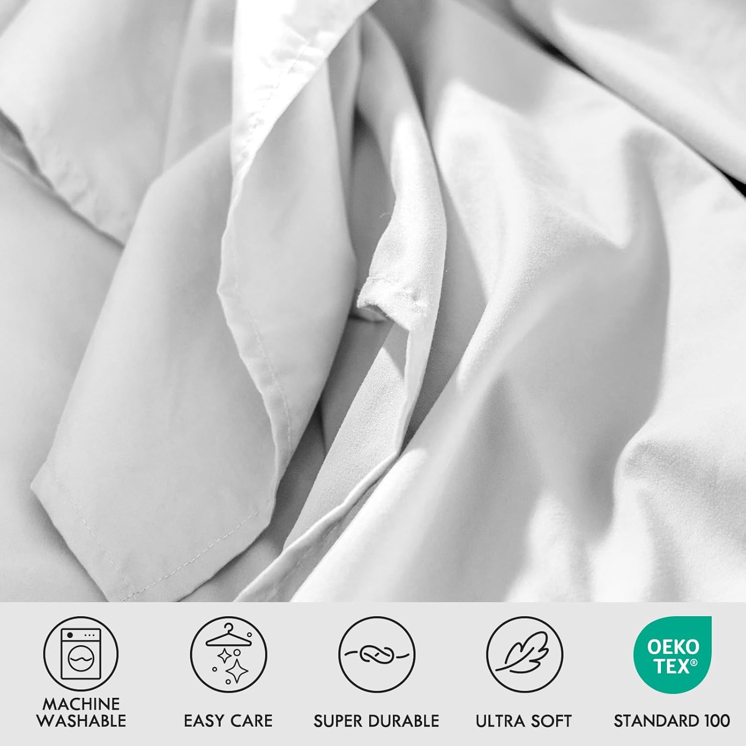 RITZANI King Size Sheet Set - 6 Piece Deep Pocket Luxury Bedding