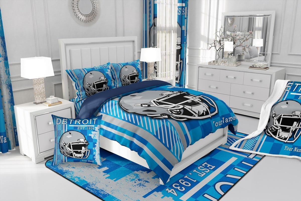 Erosebridal American Football Duvet Cover Set