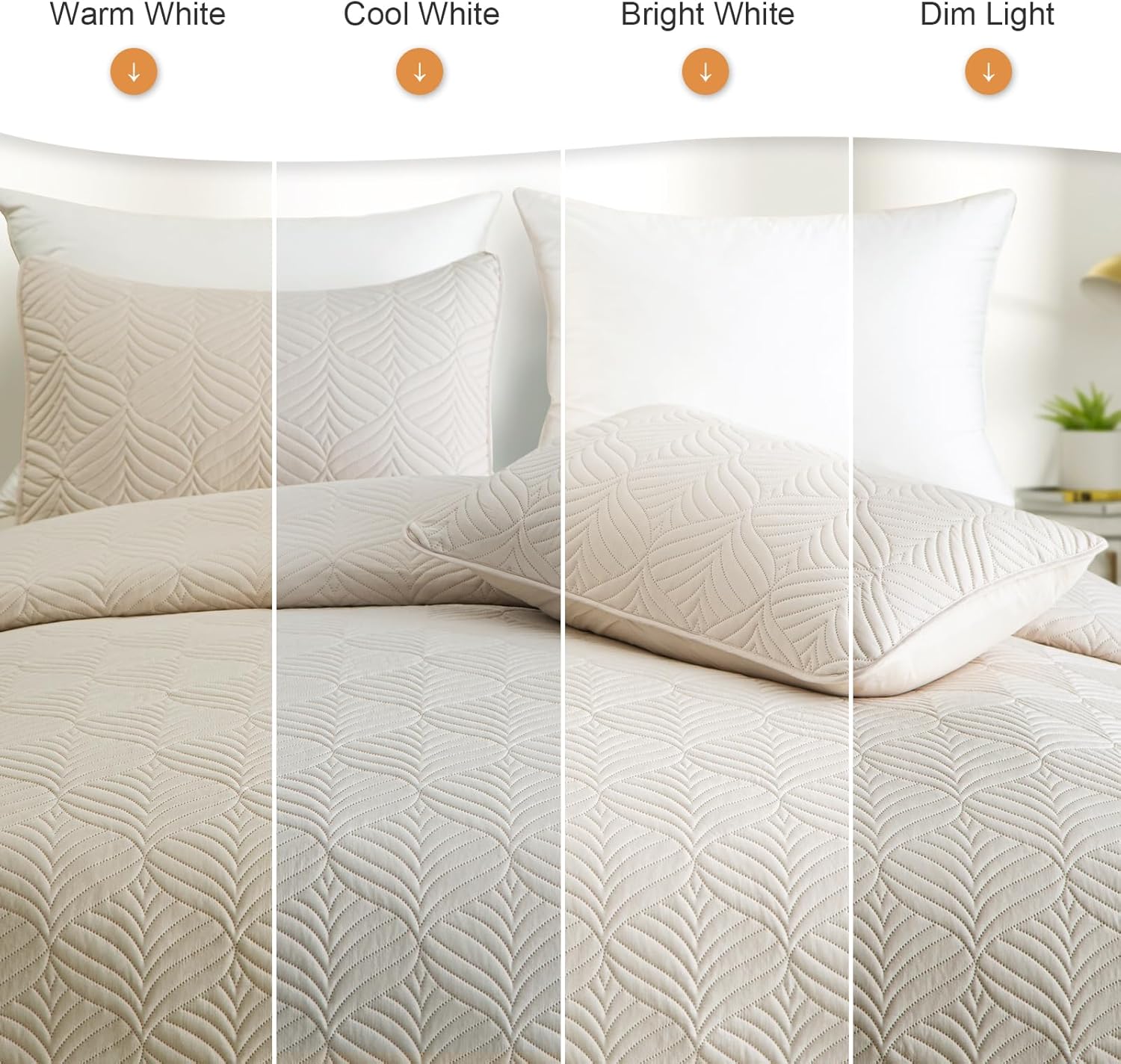 Whale Flotilla Brich Beige King Quilt Set