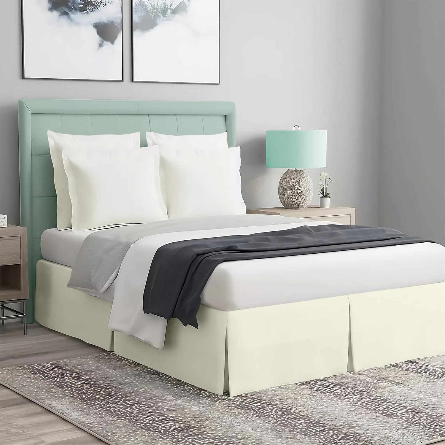 Comfort Bedding Collection Magic Bed Skirt King Size 1