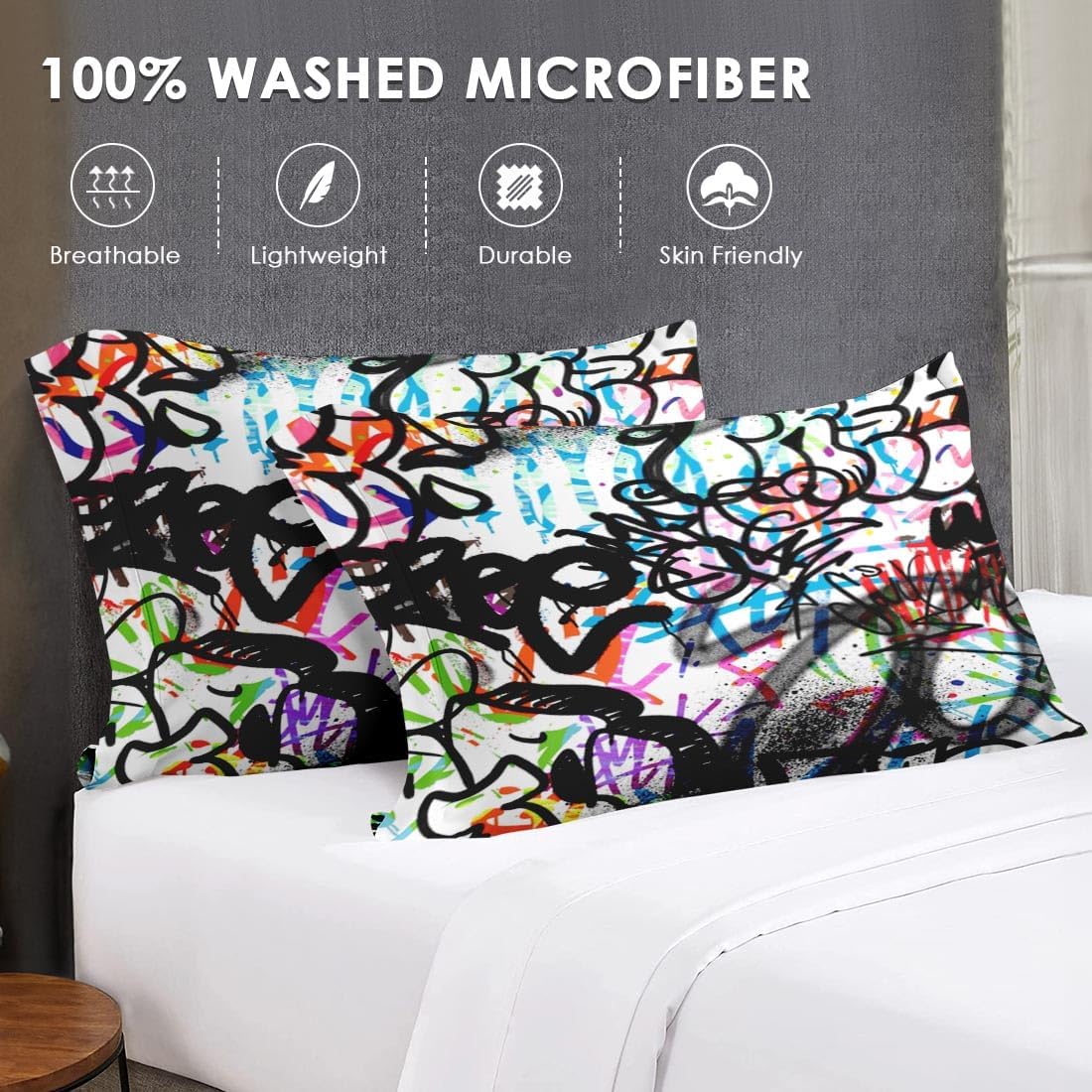 WeCozy 7 Pcs Comforter Set with Pillowcases and Shams 1