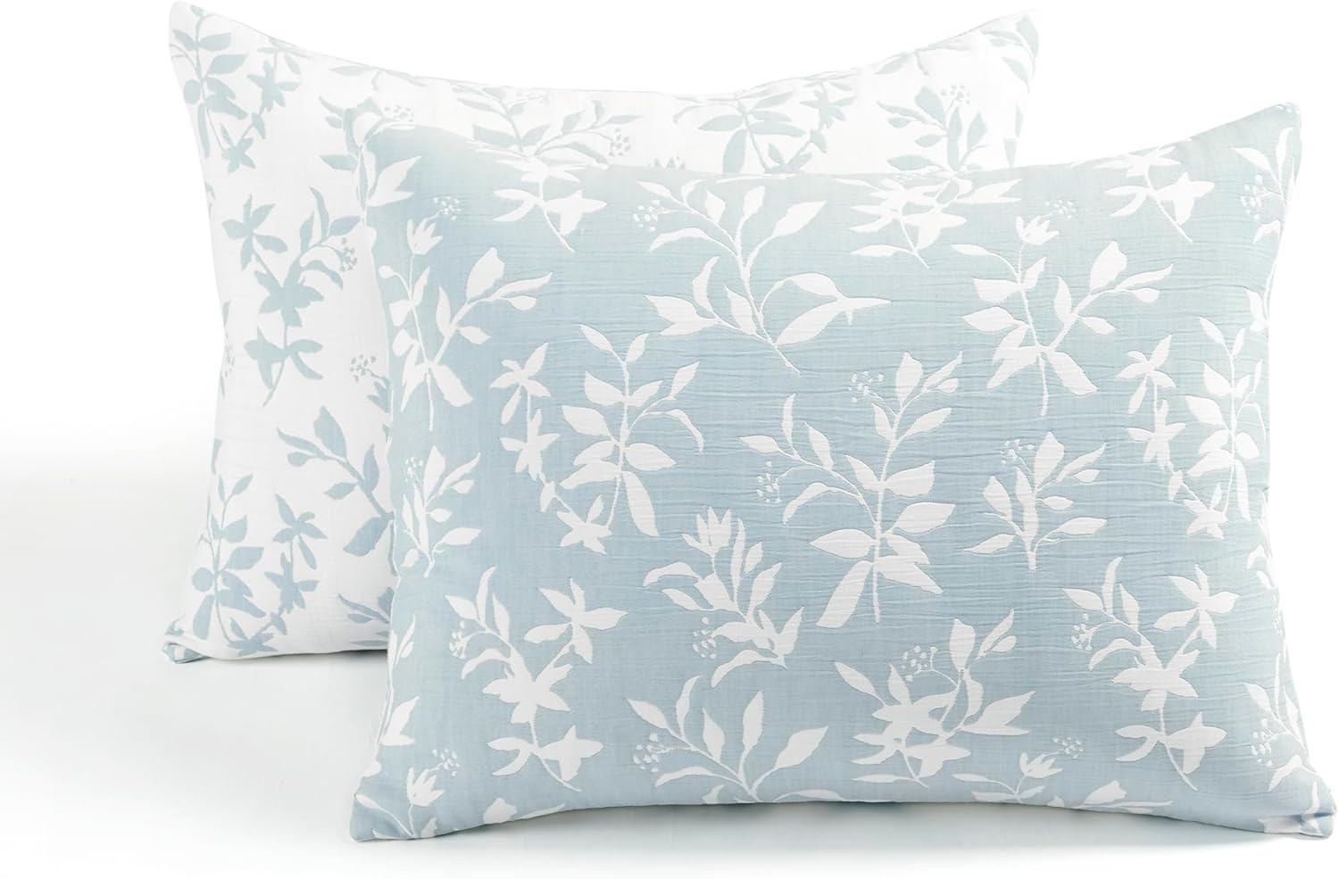 Lush Decor Floral Jacquard Reversible Quilt Set