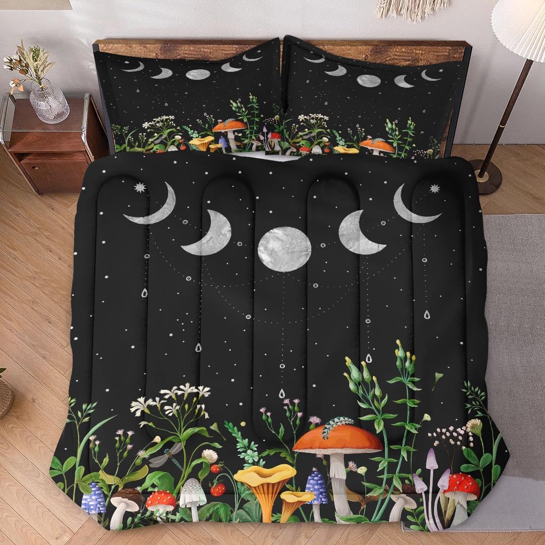WeCozy Full Size Comforter Set with 2 Pillowcases