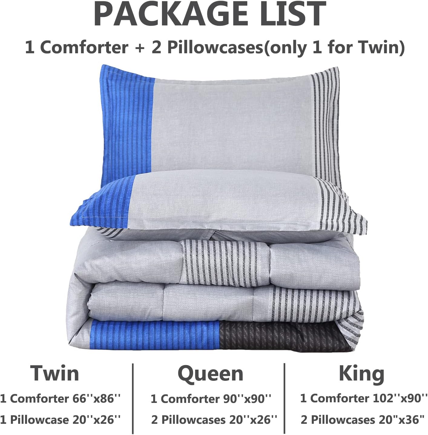 PERFEMET Olive Green Queen Comforter Set 3 Pieces 1