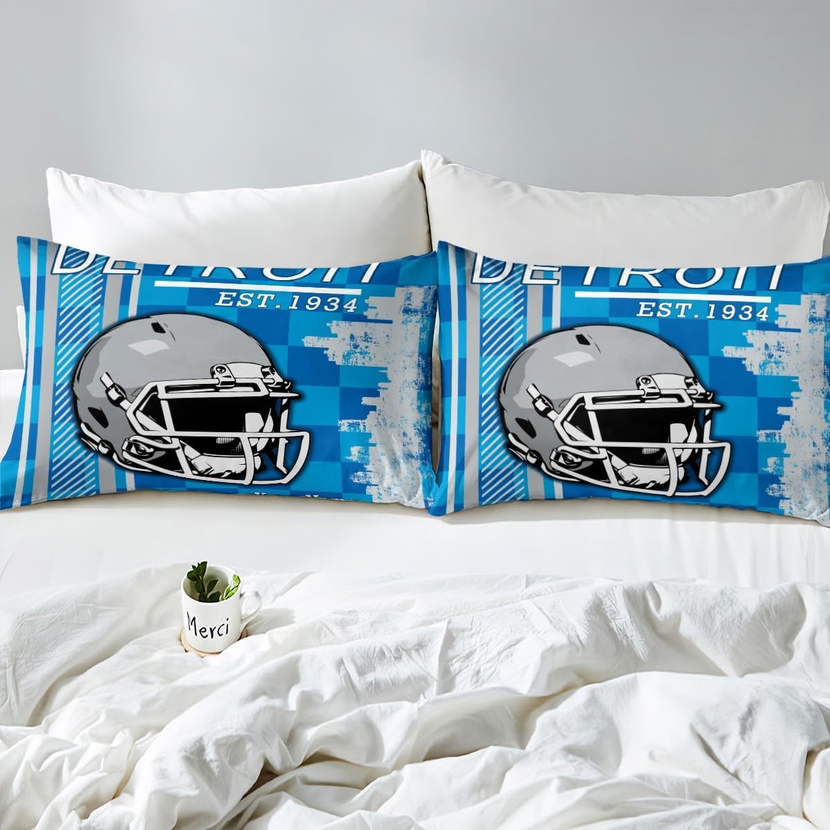 Erosebridal American Football Duvet Cover Set