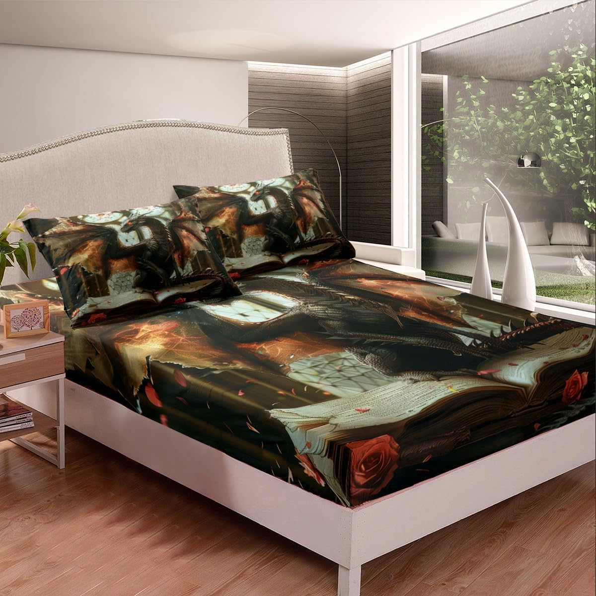 Manfei Gothic Dragon Kids Sheet Set 3pcs
