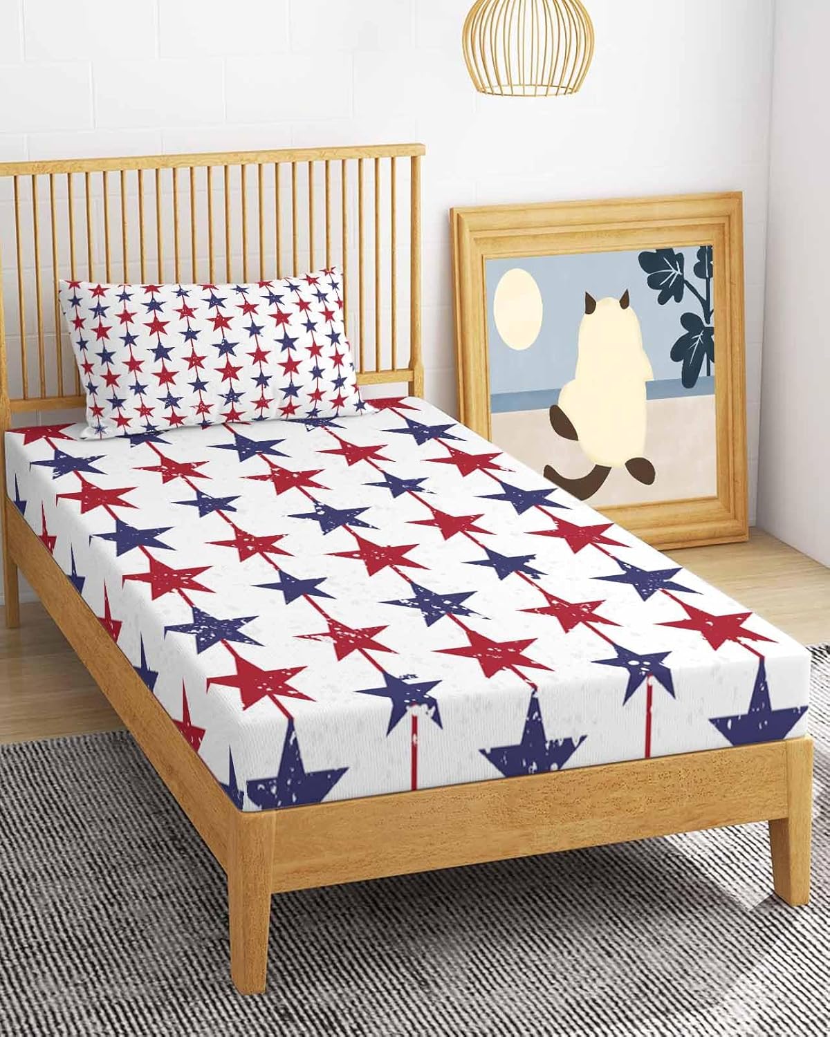 Boanket 4th of July Twin XL Sheet Set 3 Piece