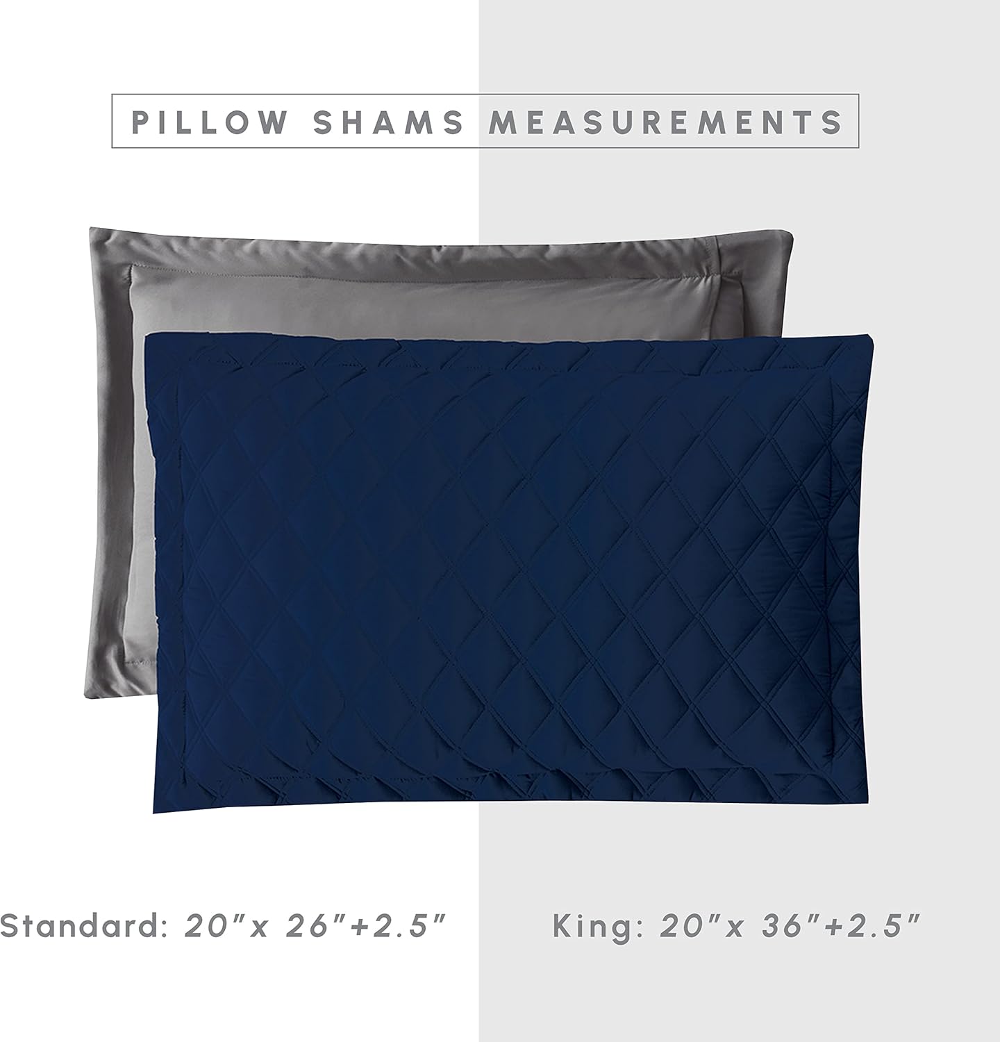 Elegant Comfort 3-Piece Reversible Quilt Set