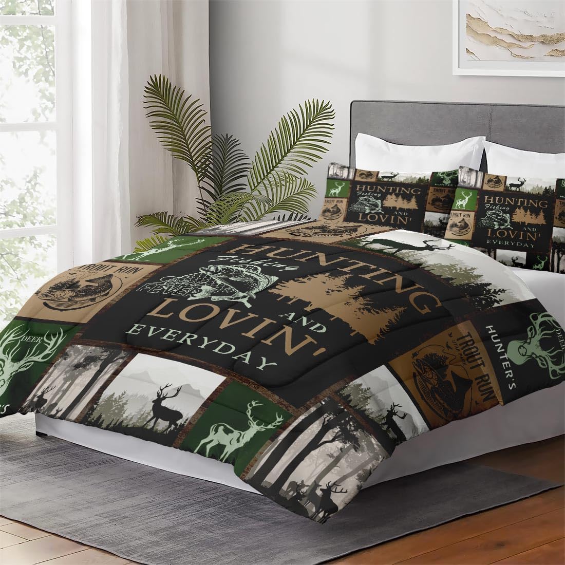 WeCozy Queen Comforter Set with 2 Pillowcases 1