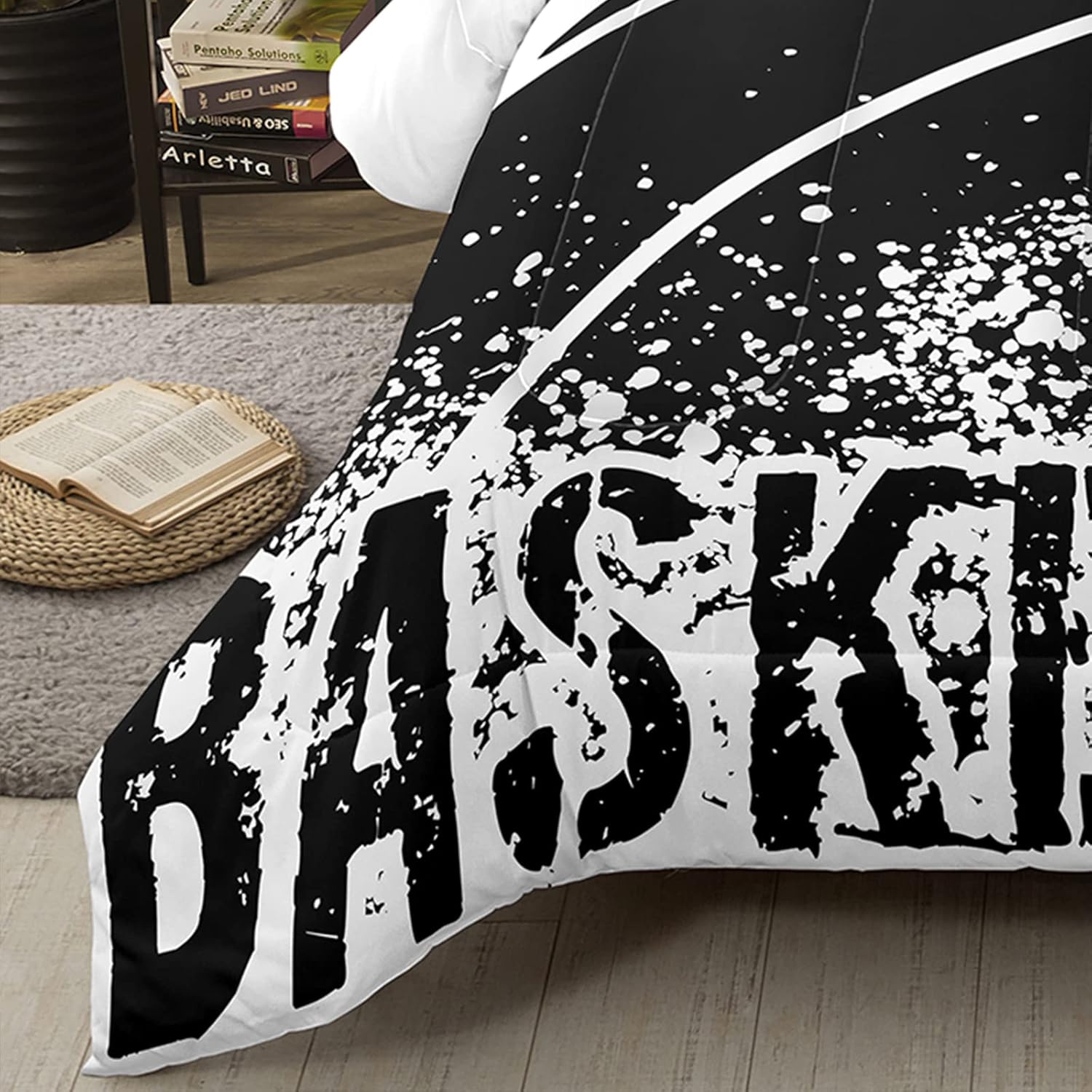 Bodhi Basketball Comforter Set Queen Size for Kids Boys