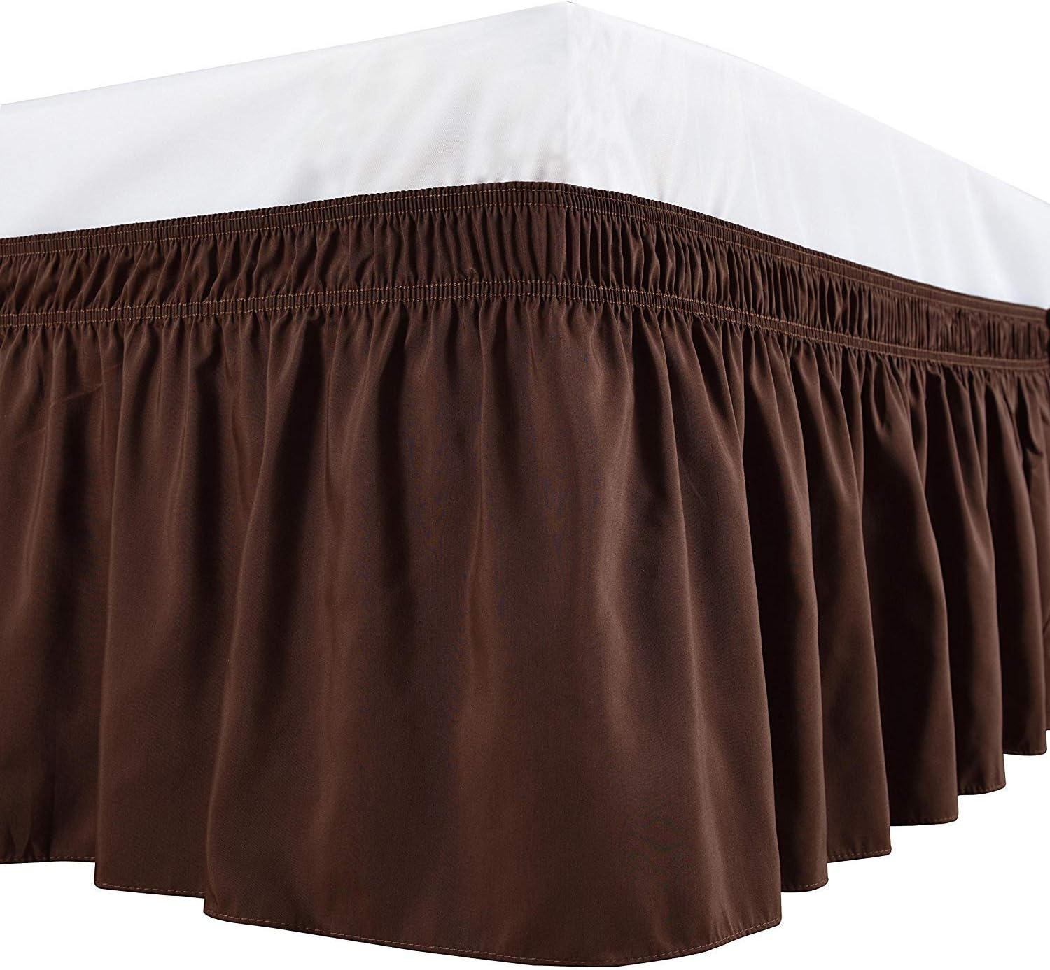 Elegant Decor Queen Bed Skirt 100 Egyptian Cotton
