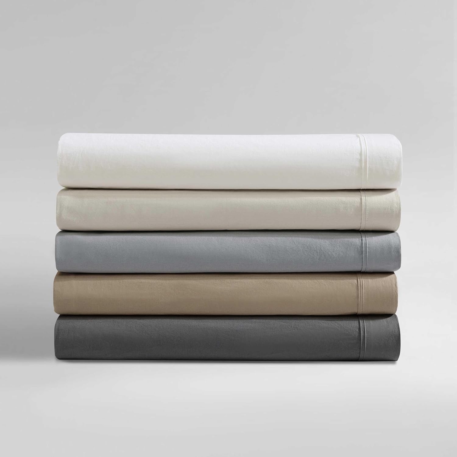 Calvin Klein Twin XL Sheet Set - Soft Cotton Percale with Deep Pockets 1