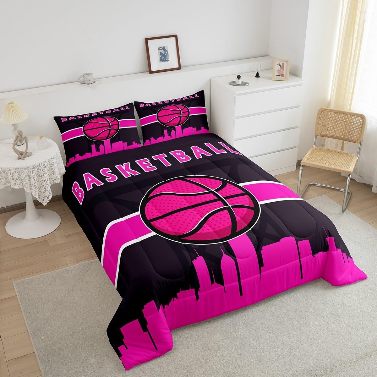 Erosebridal Gamer Comforter Set for Girls Twin 2pcs