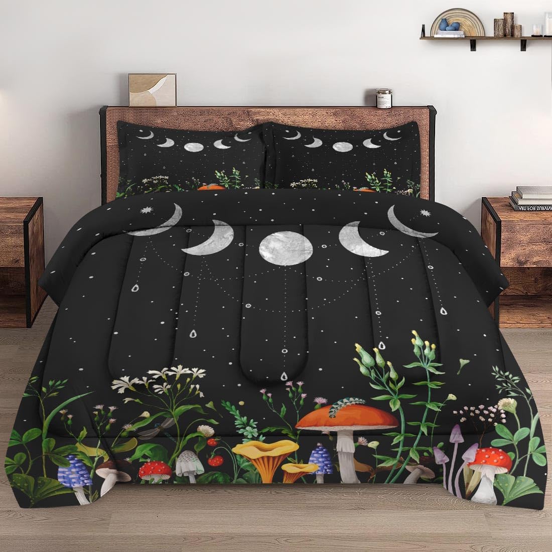 WeCozy Full Size Comforter Set with 2 Pillowcases