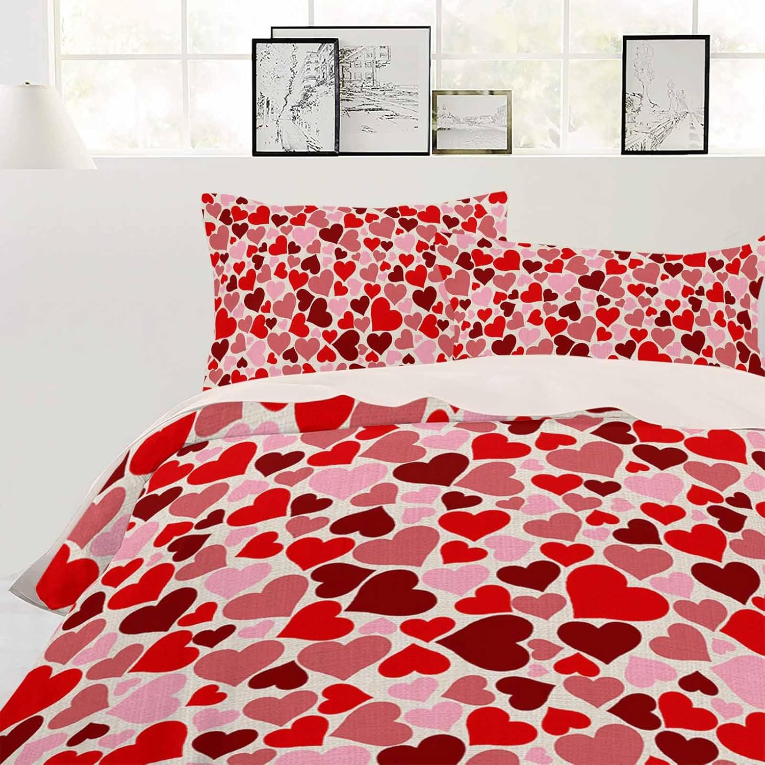 ZOE GARDEN Valentines Duvet Cover Set