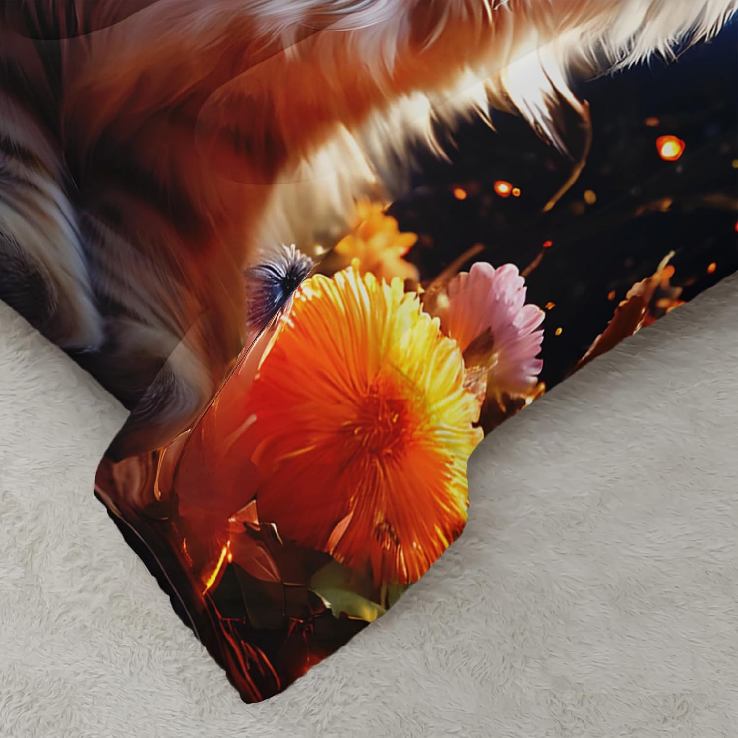 Kawaii Cat Comforter Set Queen Size for Kids