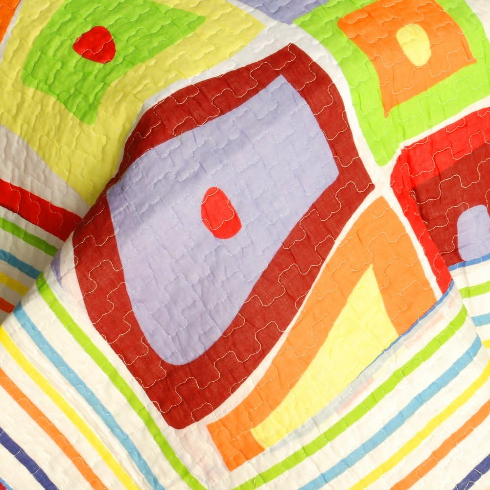 Blancho Bedding Sparks Fly 3PC Quilt Set