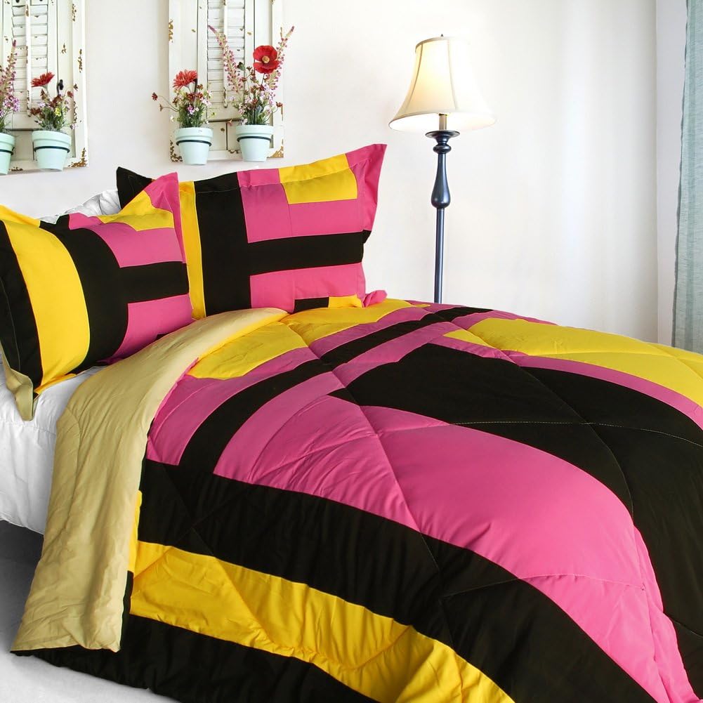 Onitiva Scene Savannah Quilted Patchwork Comforter Set Twin
