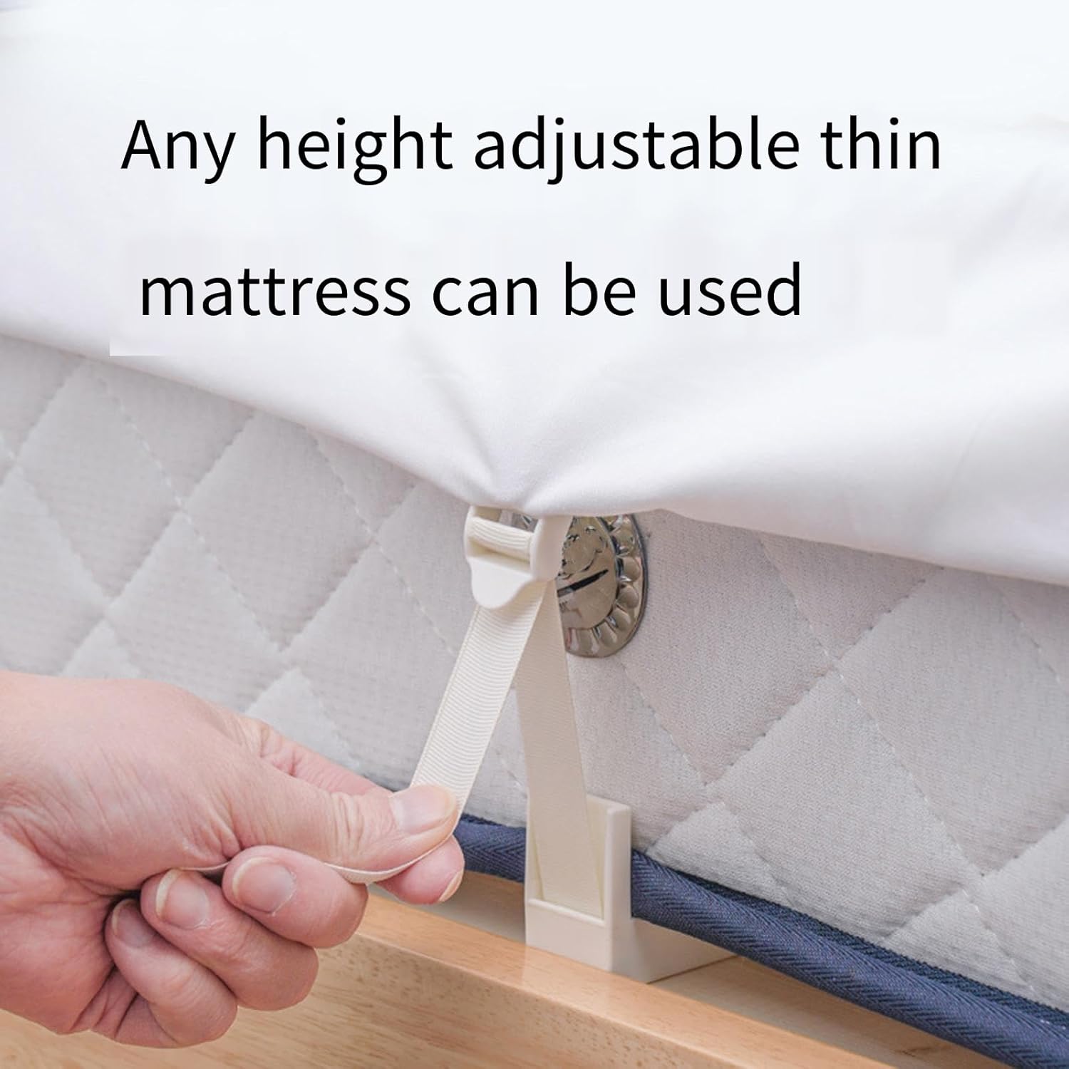 Unique Adjustable Bed Sheet Holder Straps Fastener