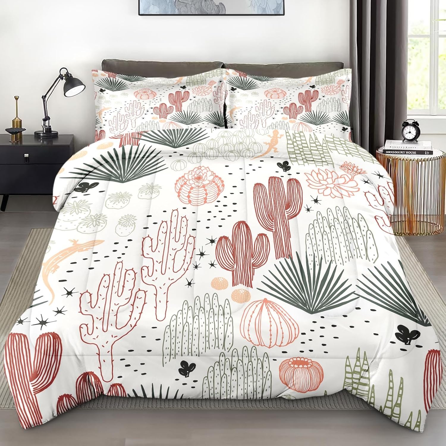 Pamnest Comforter Set Queen Size