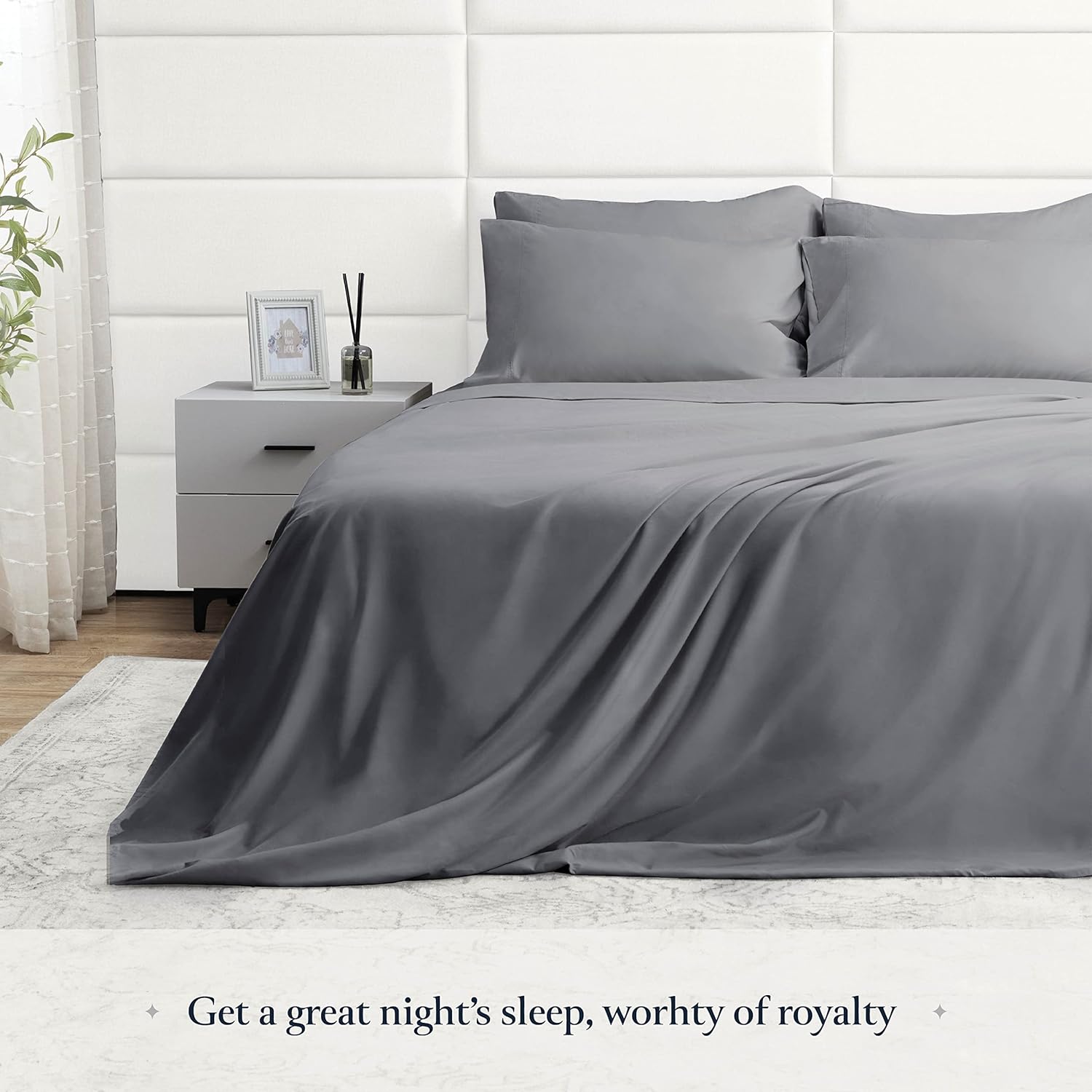BELADOR Silky Soft Sheet Set - 4-Piece Luxury Hotel Twin