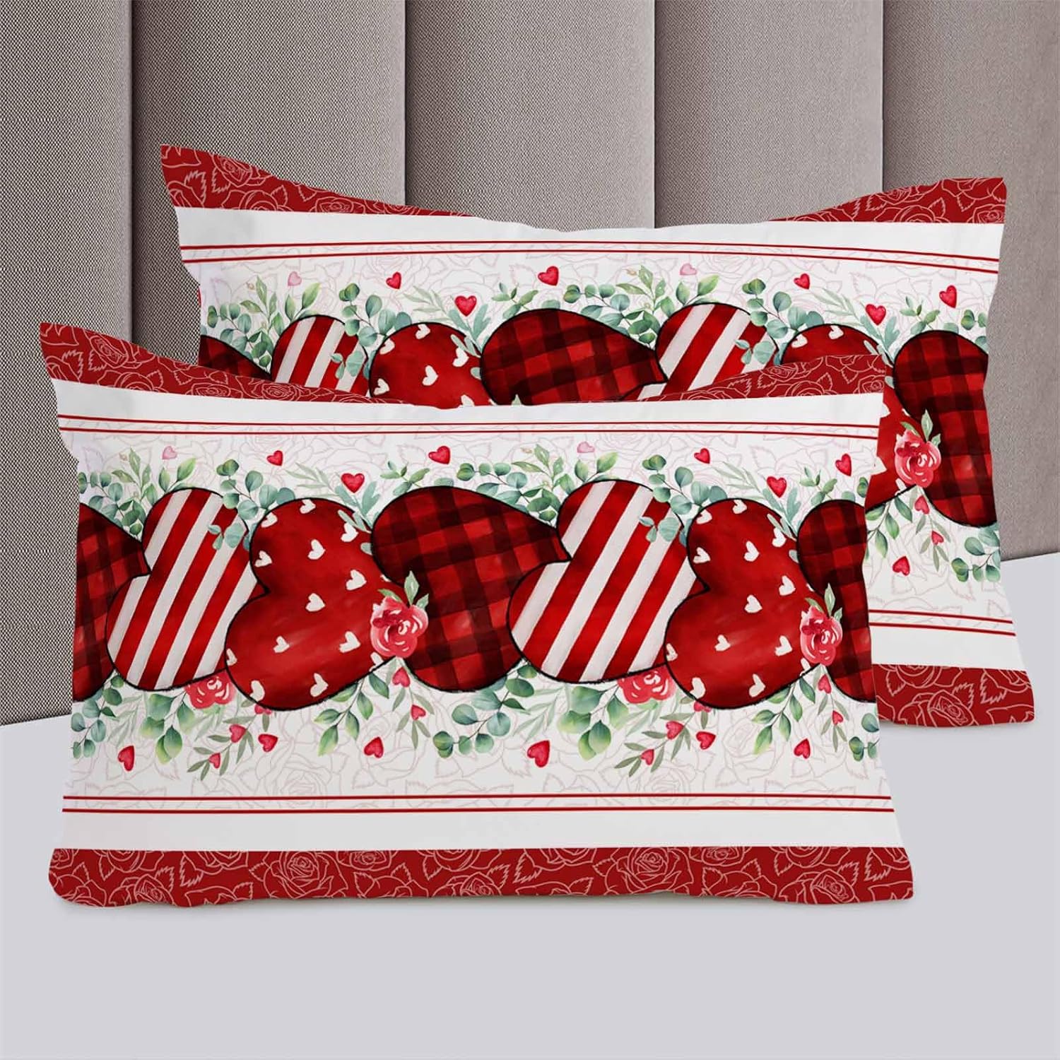ZOE GARDEN Valentines Duvet Cover Cal King Set