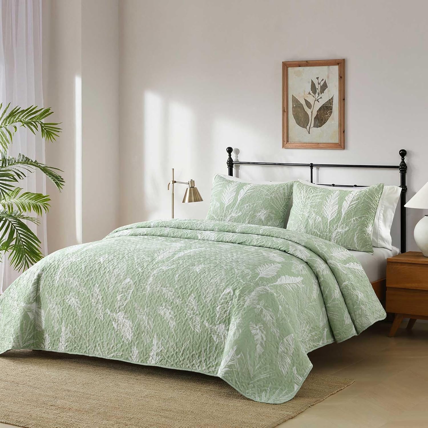 Boryard 3-Piece Queen Quilt Set with Pillow Shams