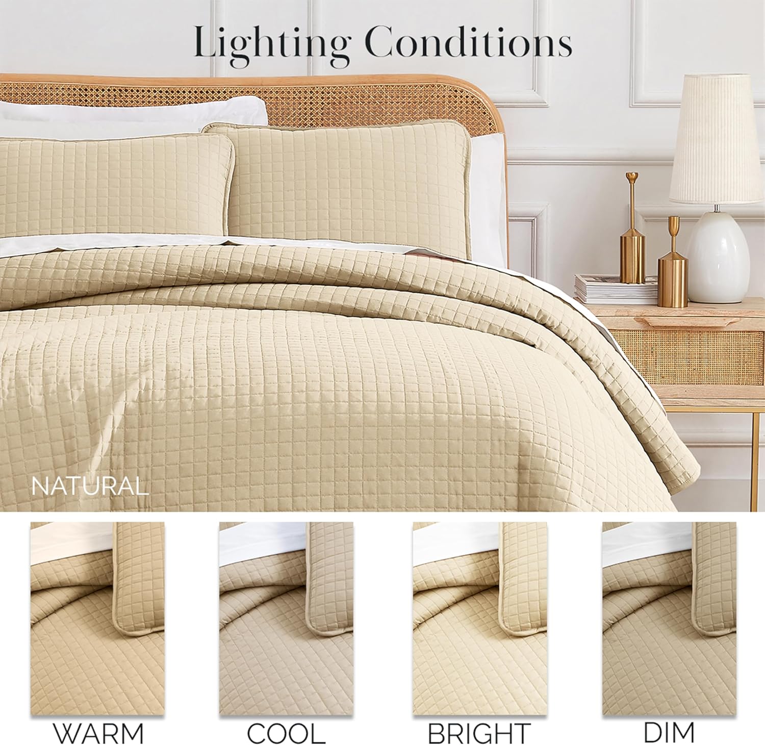 Southshore Fine Living Twin Quilt Bedding Set with Pillow Sham