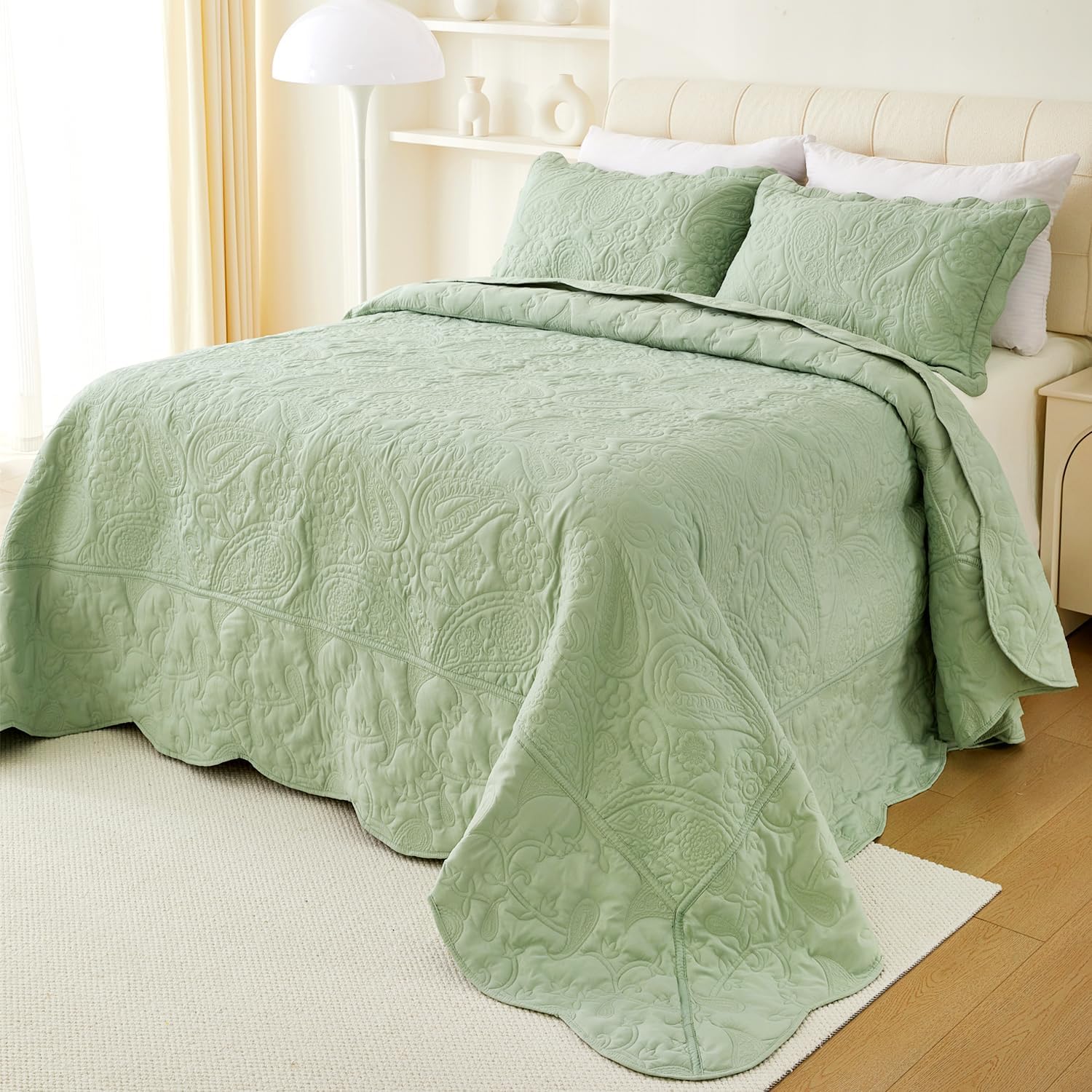 EVENHUG Lightweight Reversible Quilt Set 3 Piece