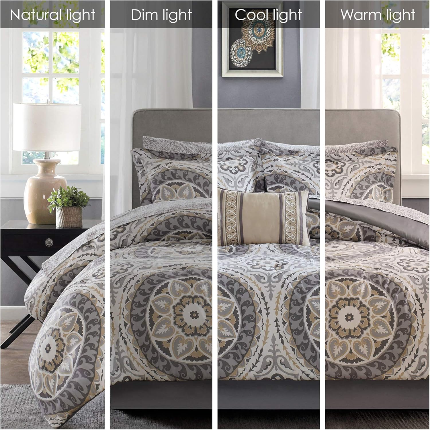 Madison Park Essentials Serenity Bed In a Bag 9 Piece Set