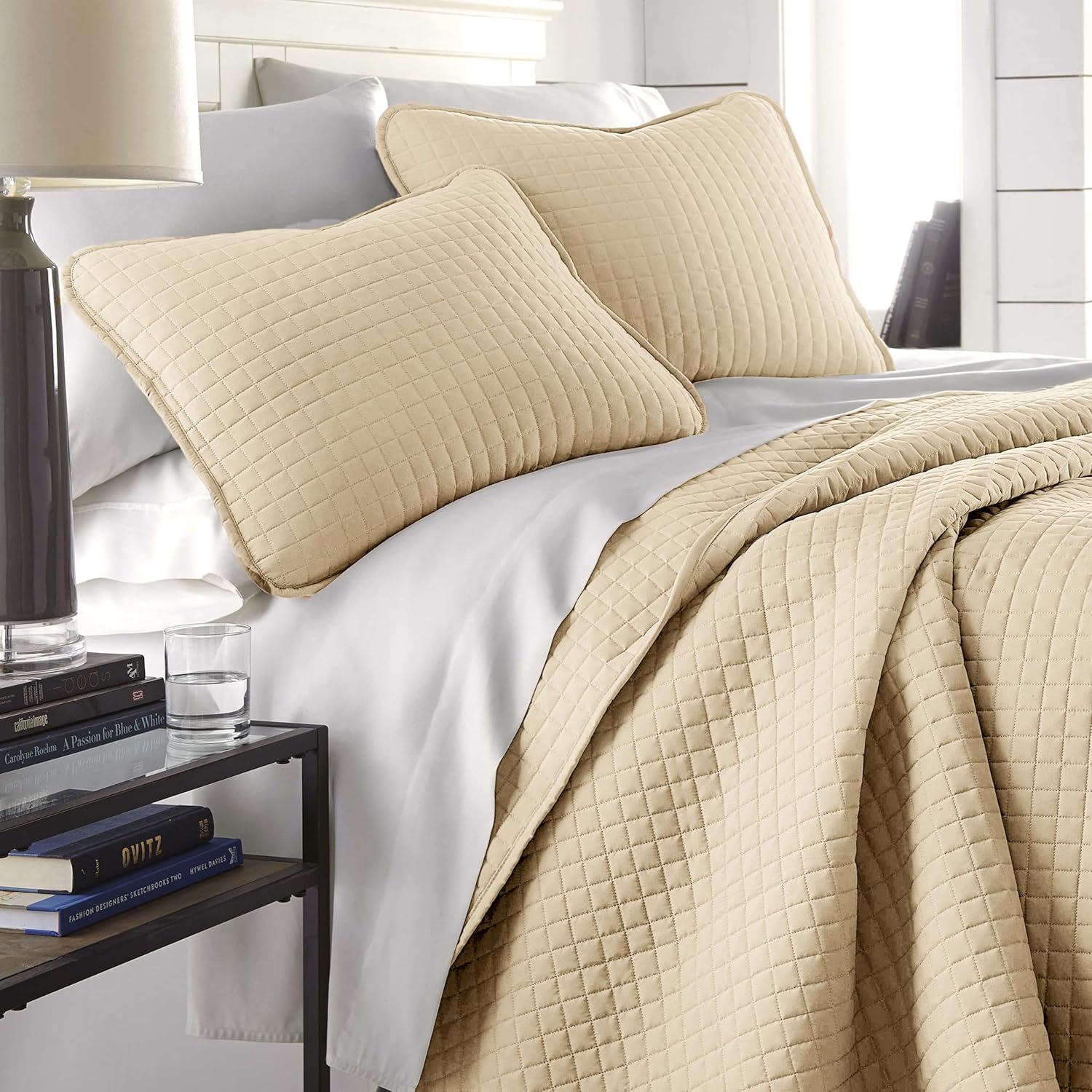 Southshore Fine Living Twin Quilt Bedding Set with Pillow Sham