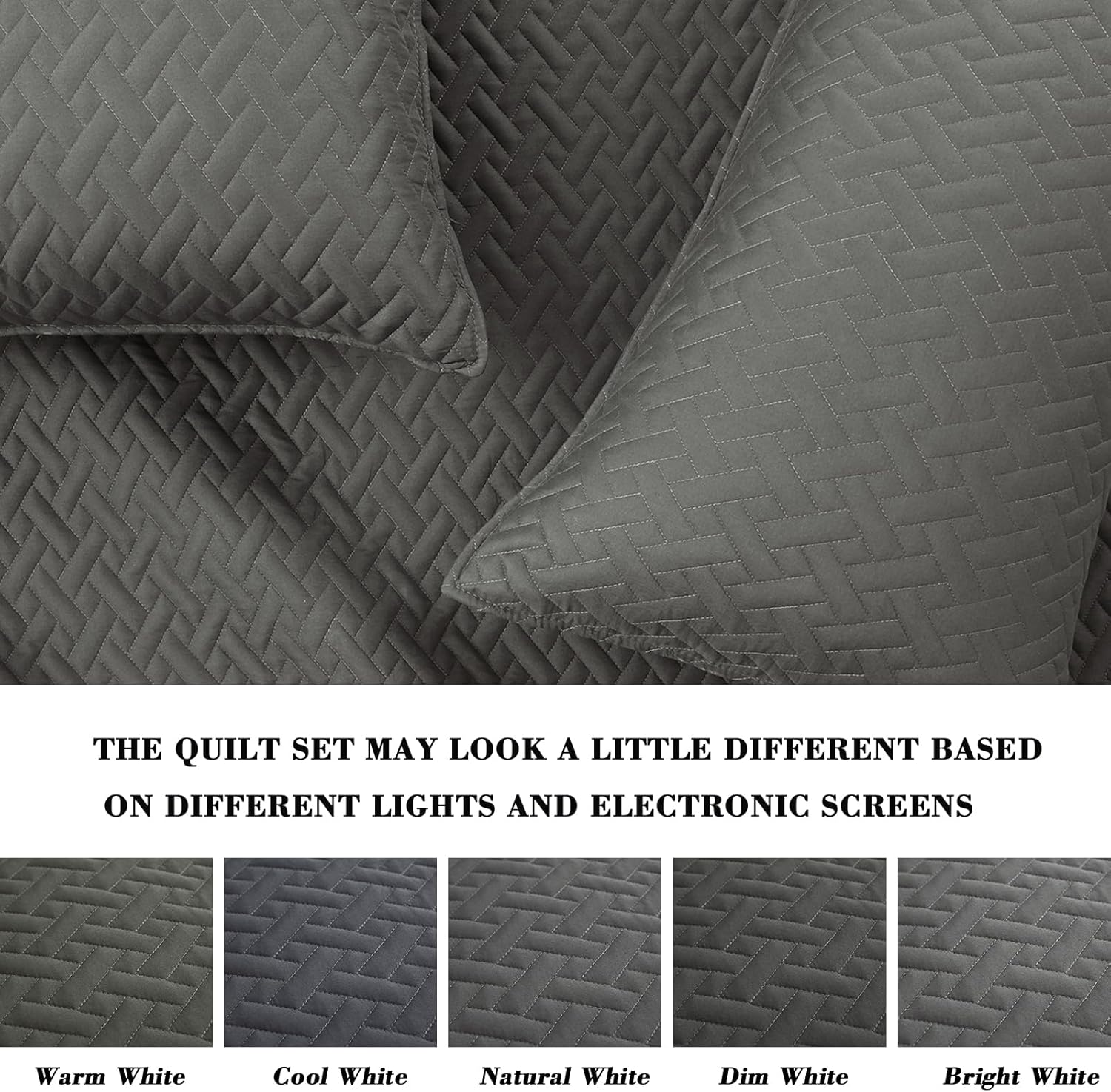 Exclusivo Mezcla King Size Quilt Bedspread Set