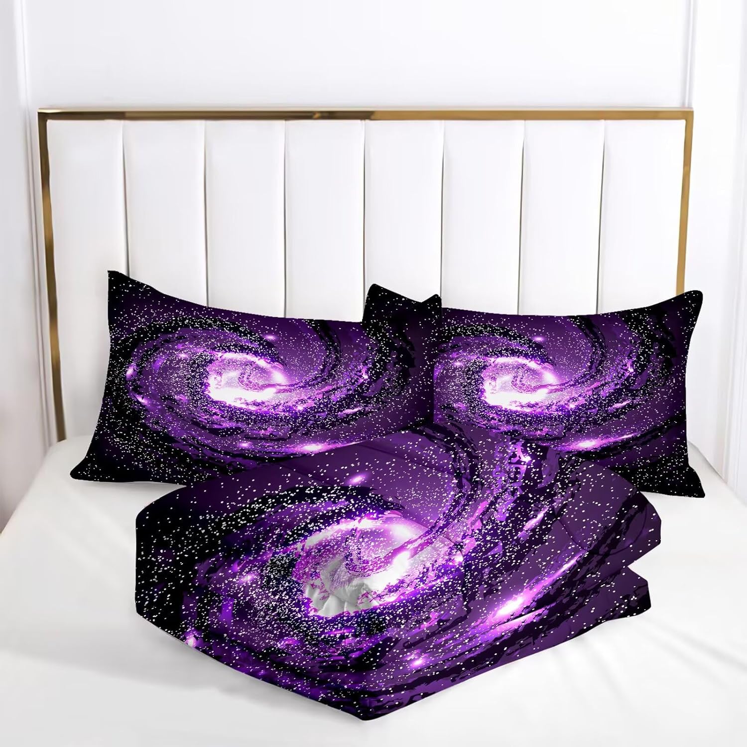 VTKON Galaxy Comforter Set for Kids 1
