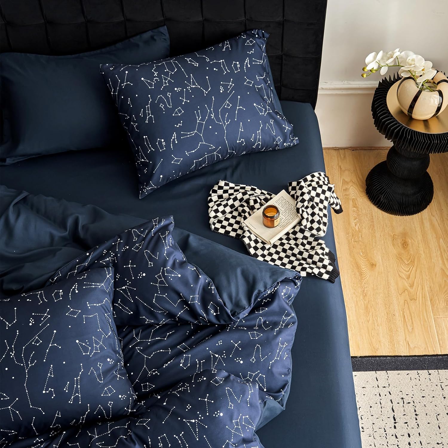 Wake In Cloud Constellation Comforter Set Queen 7 Pieces