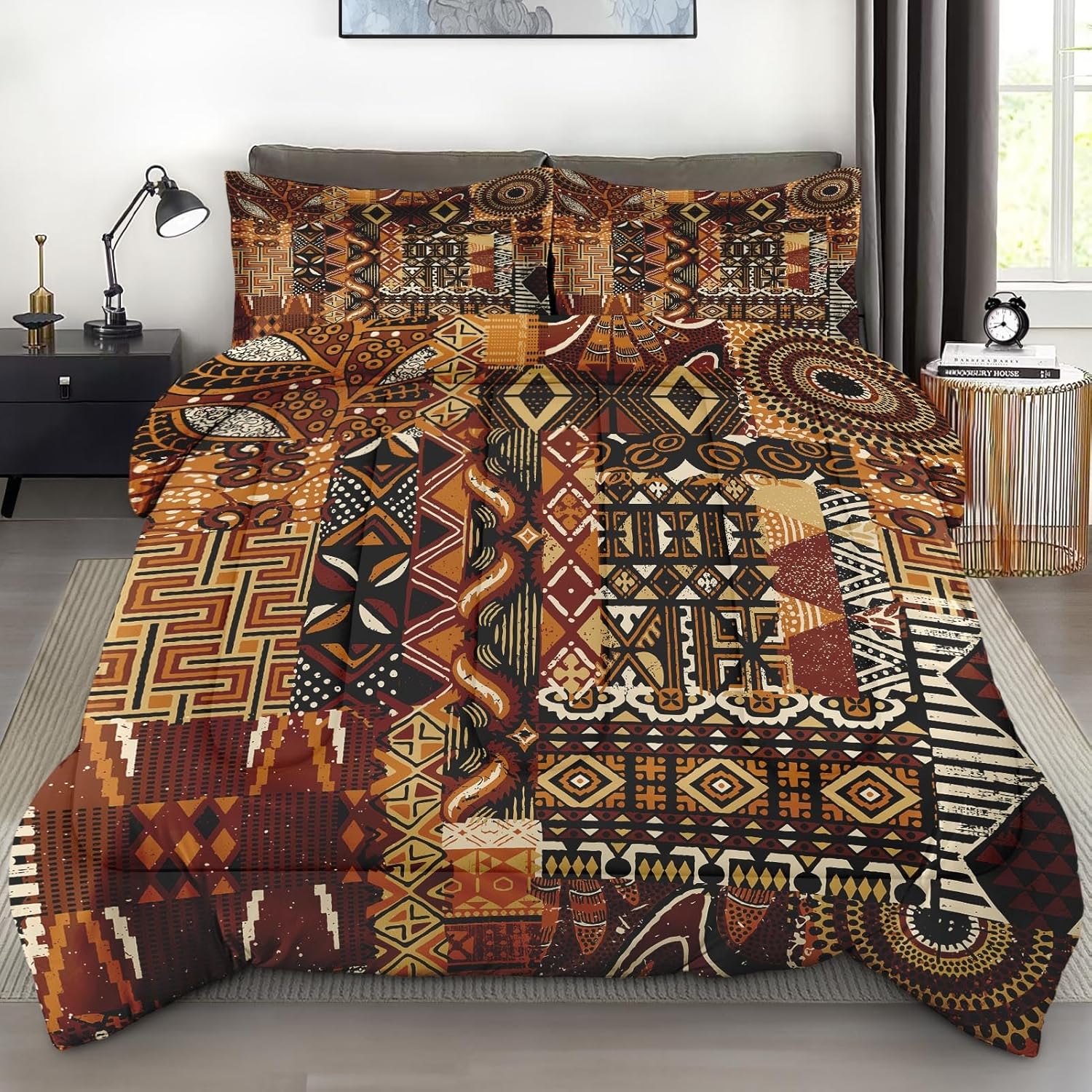 Pamnest Comforter Set Queen Size with Pillowcase