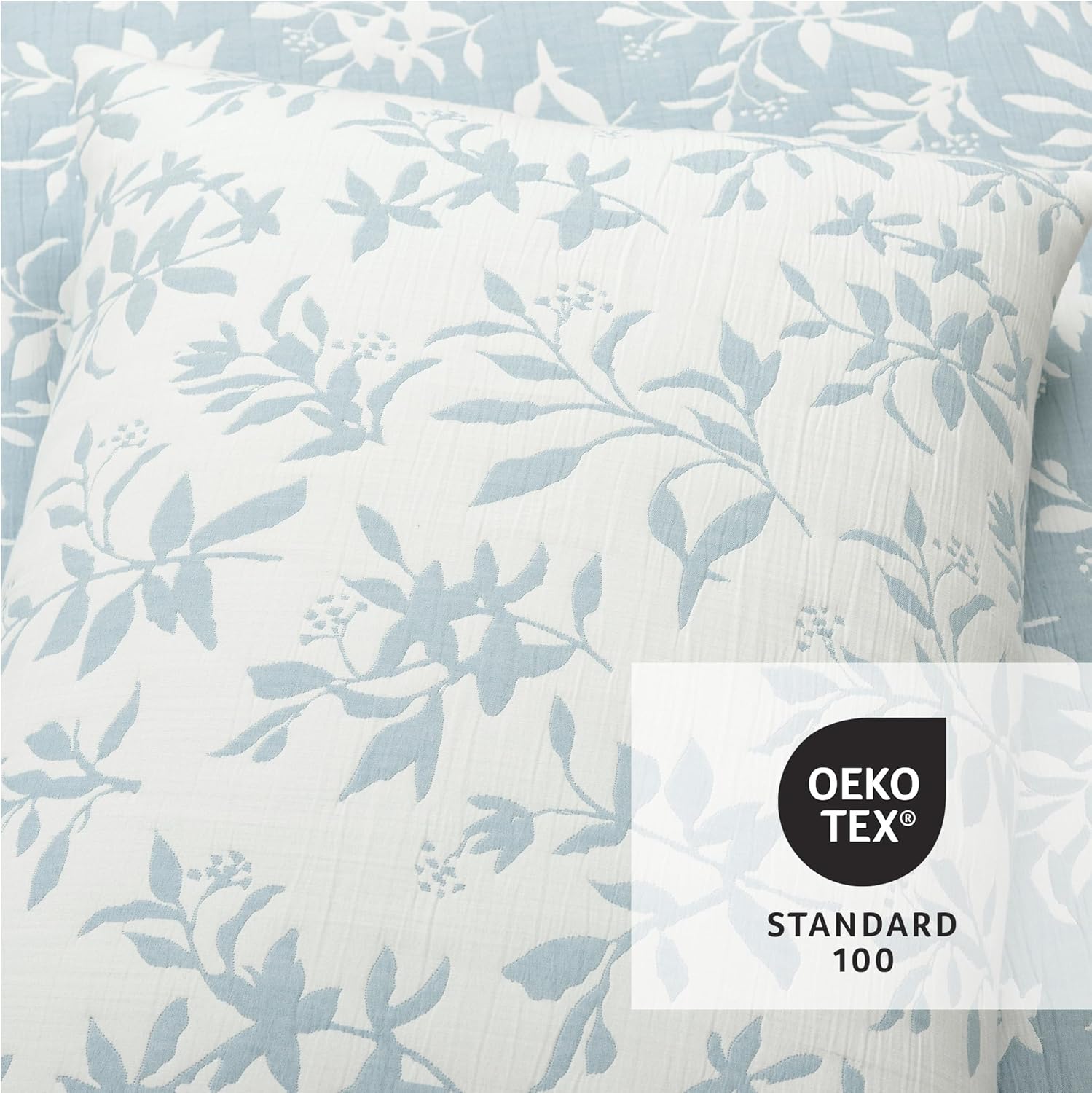 Lush Decor Floral Jacquard Reversible Quilt Set