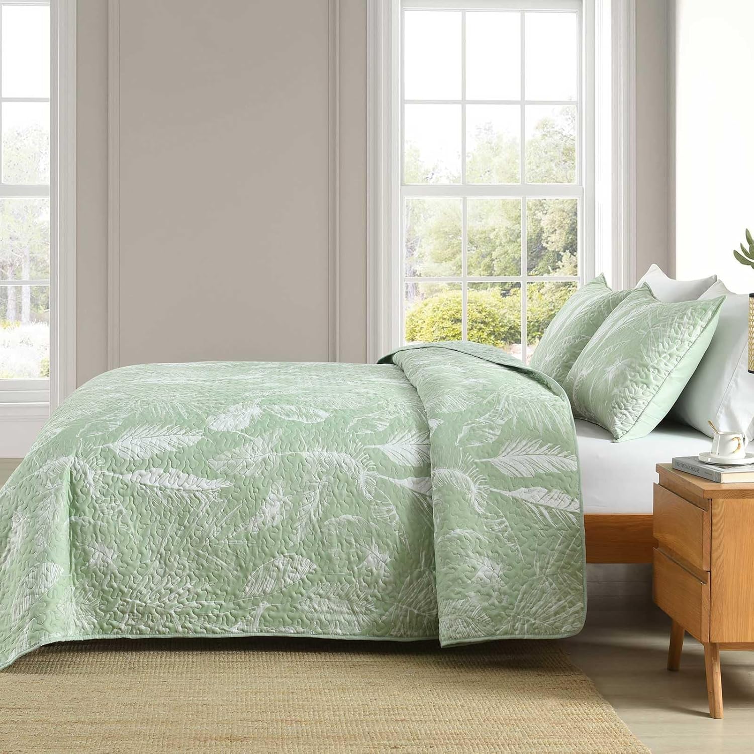 Boryard 3-Piece Queen Quilt Set with Pillow Shams