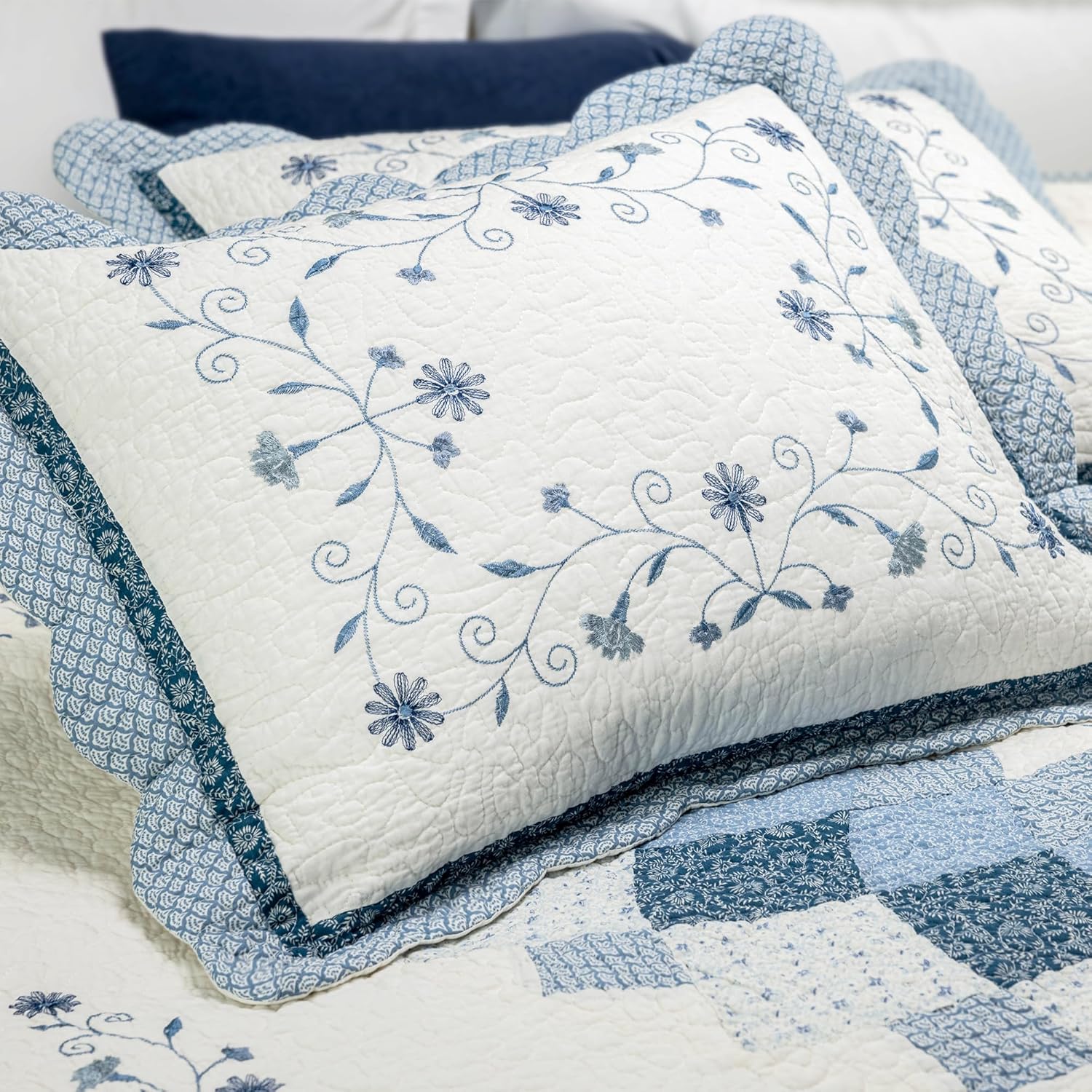 ELEGANT LIFE HOME All-Season Cotton Quilt Set