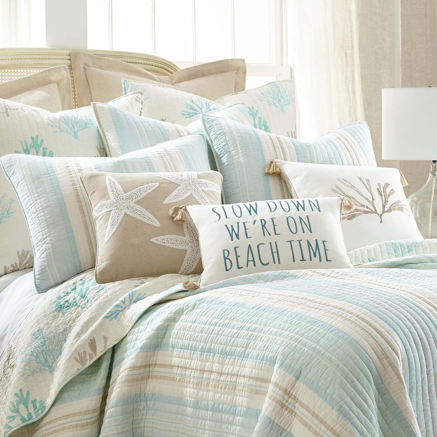 Levtex Home - Stone Harbor Quilt Set 88x92in with Shams