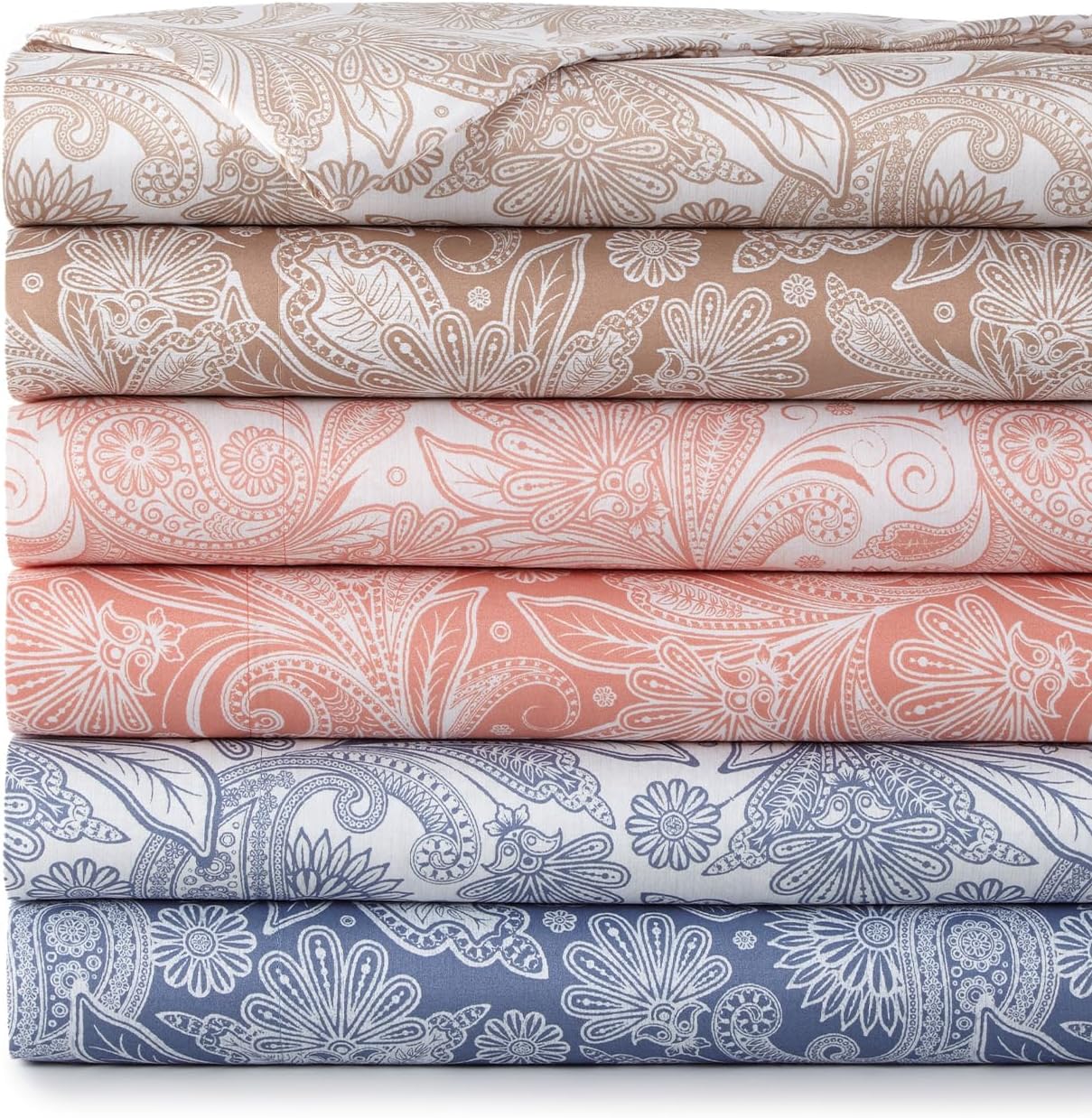 Southshore Fine Living Perfect Paisley 3-Piece Twin Sheet Set