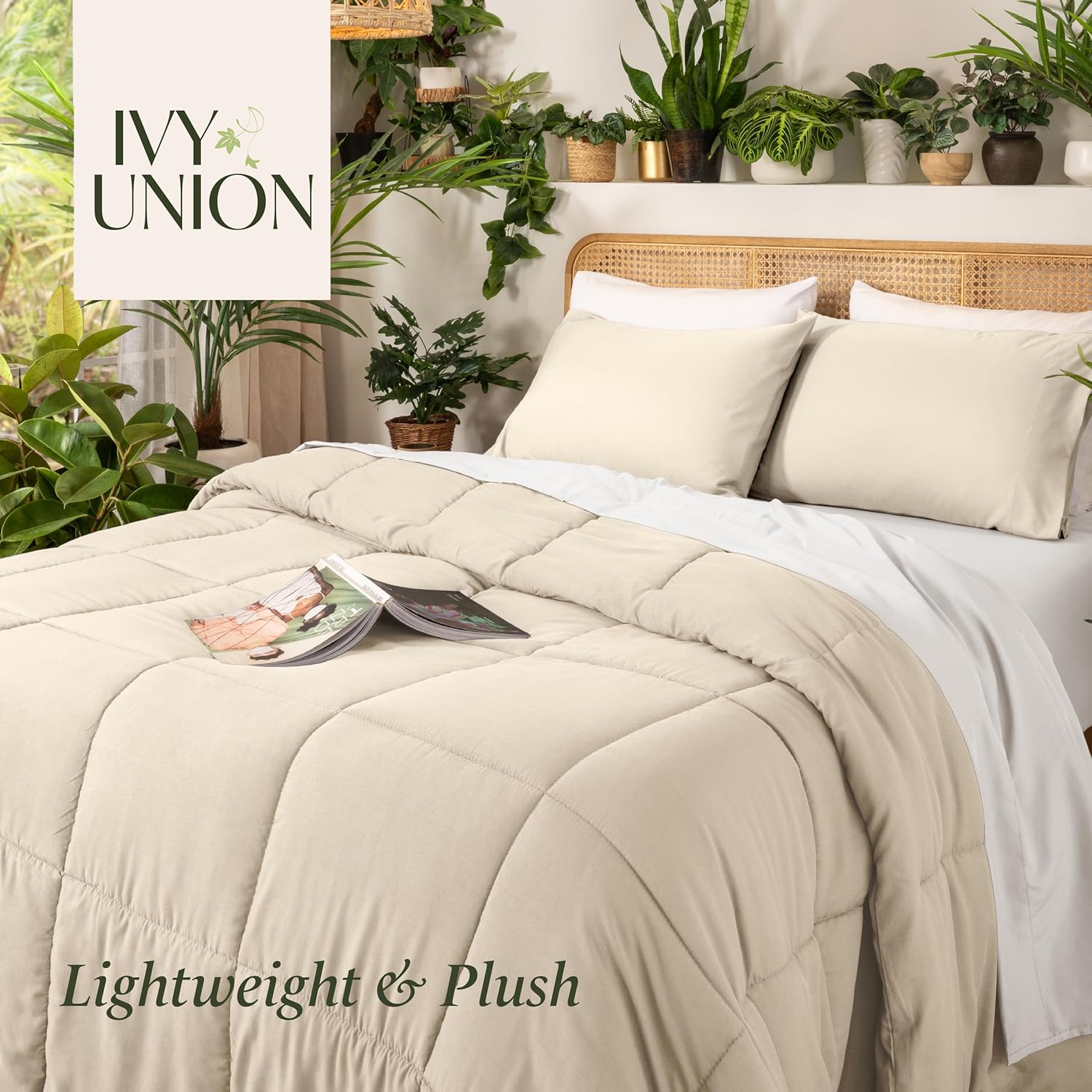 Ivy Union Comforter Set - Cal King All Season Ultra-Soft