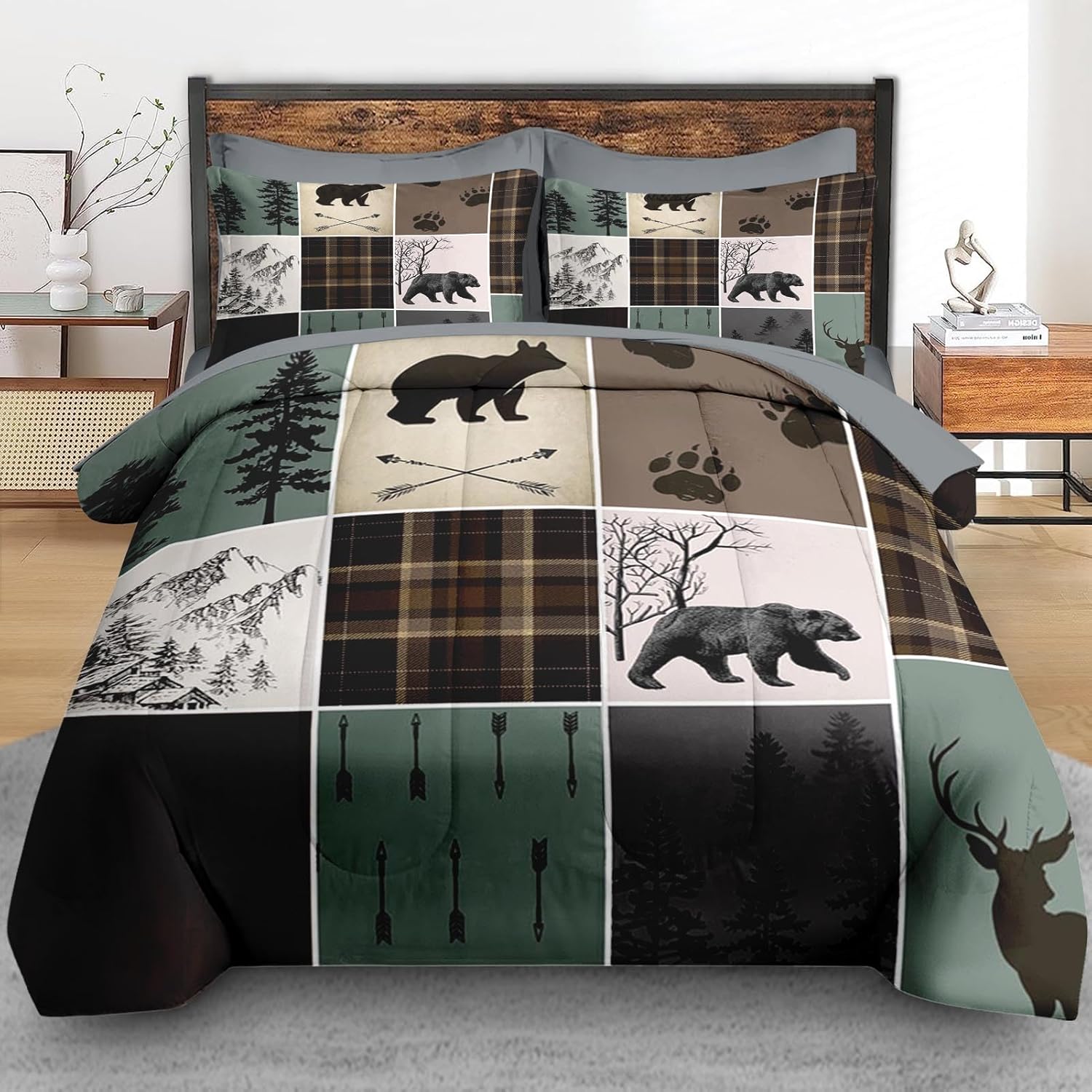 7 Pcs Comforter Set for Kids and Adults