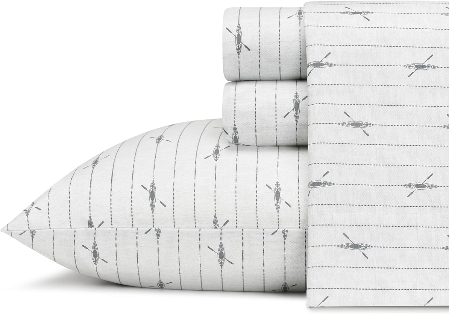 Eddie Bauer Twin XL Cotton Percale Sheet Set
