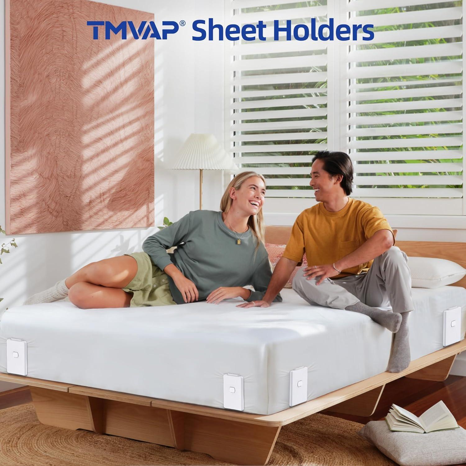 TMVAP Heavy Duty Sheet Locks for All Mattress Sizes