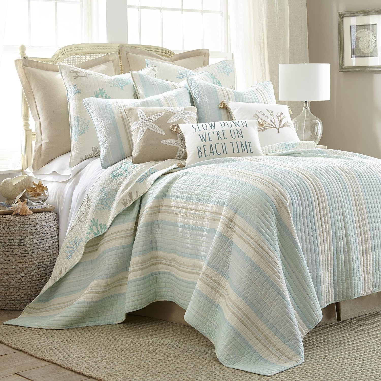 Levtex Home - Stone Harbor Quilt Set 88x92in with Shams