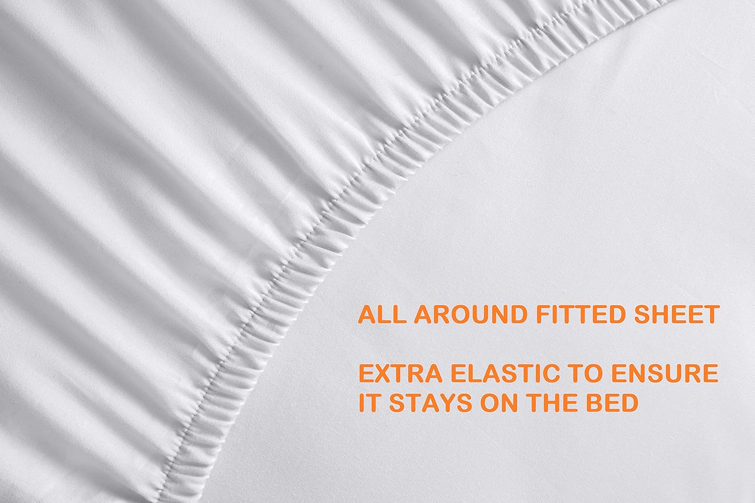 Elegant Comfort 4-Piece Microfiber Sheet Set with Quilted Design