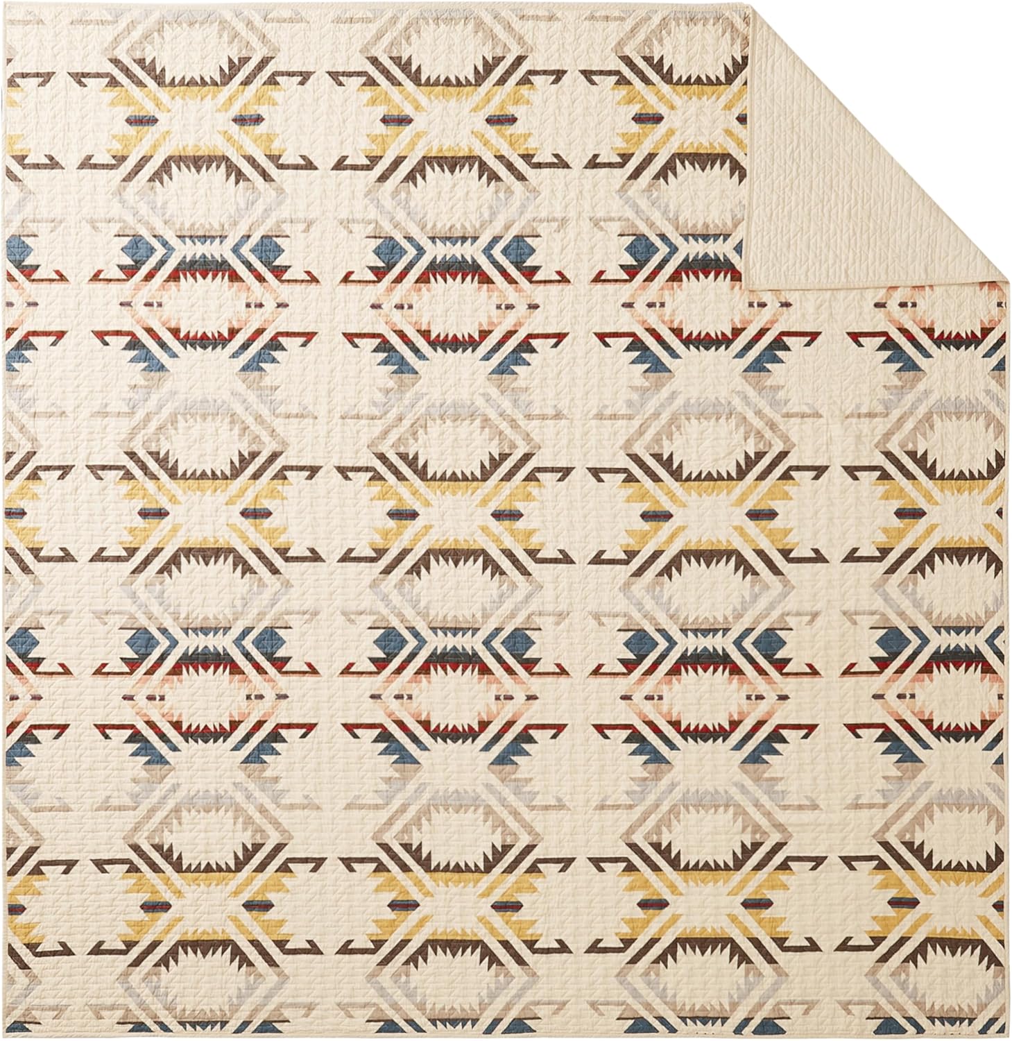 Pendleton White Sands Twin Quilt Set with 1 Sham 1