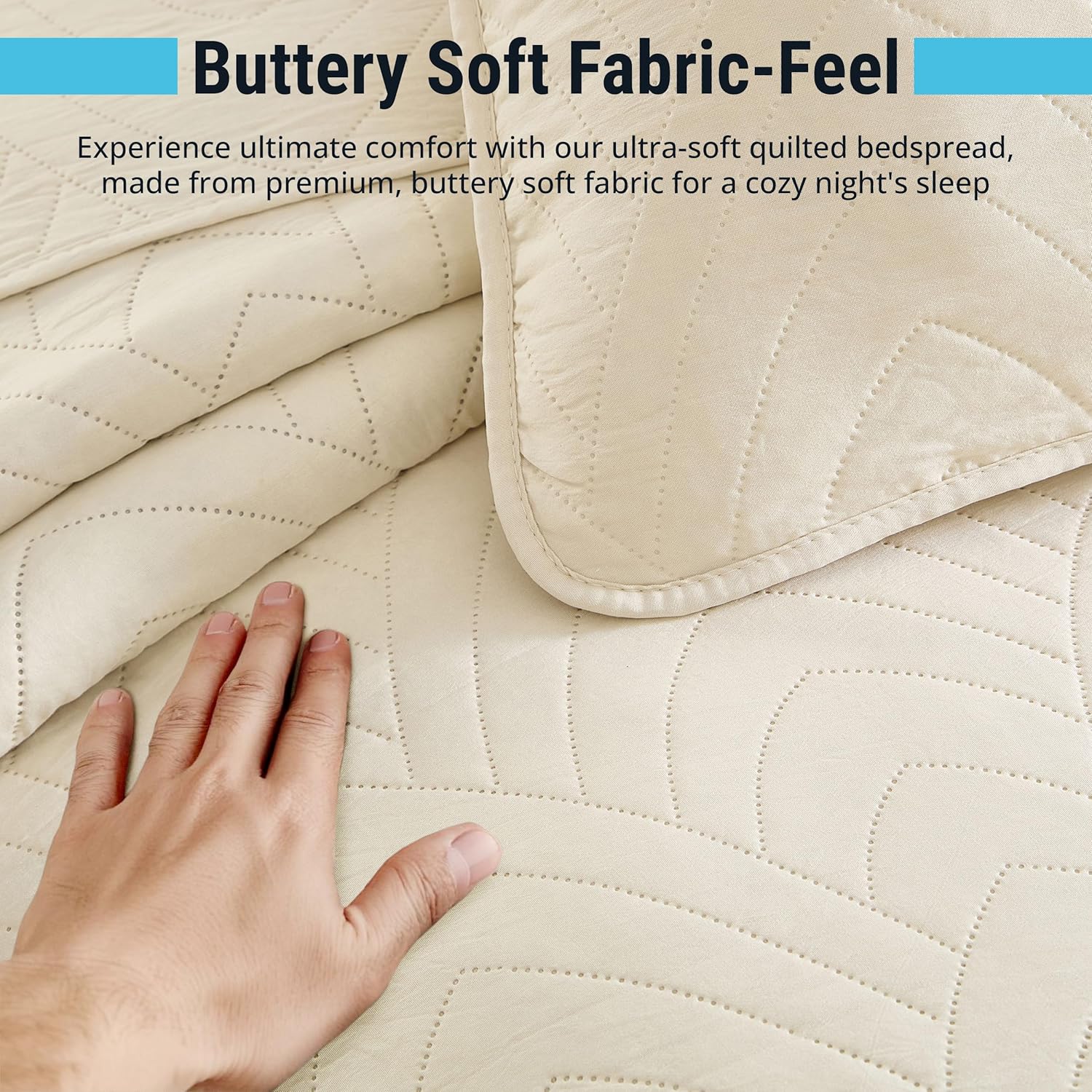 HLCME Weston Quilt Set 3 Piece Full Queen