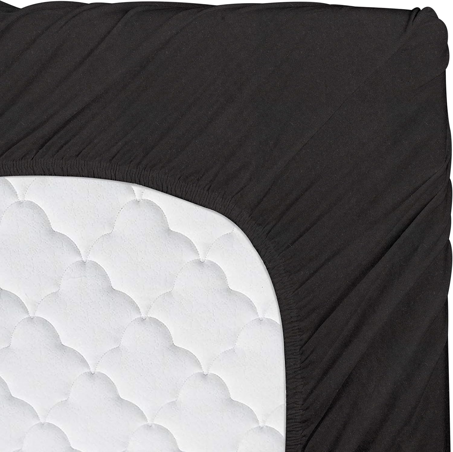 BED INC Road Trip America Jersey Sheets King Set - 4 Piece Cotton Blend
