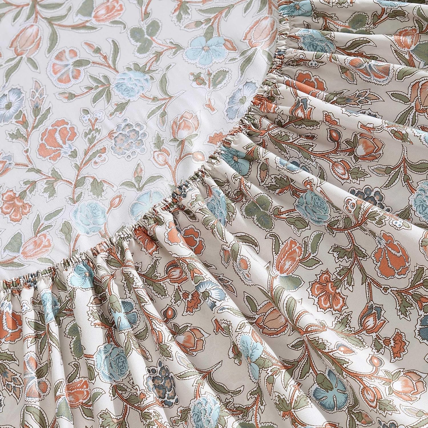 Wrangler King Sheet Set Westward Floral Design